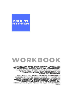 cover image of Workbook